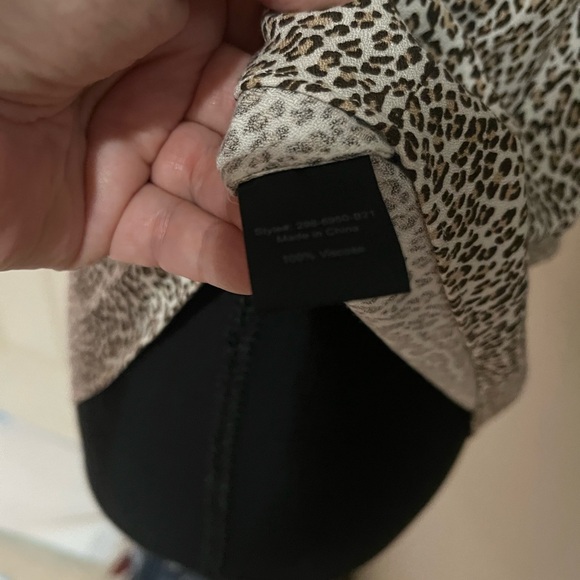 Jenni Kayne animal print camisole top with adjustable straps - Picture 5 of 7